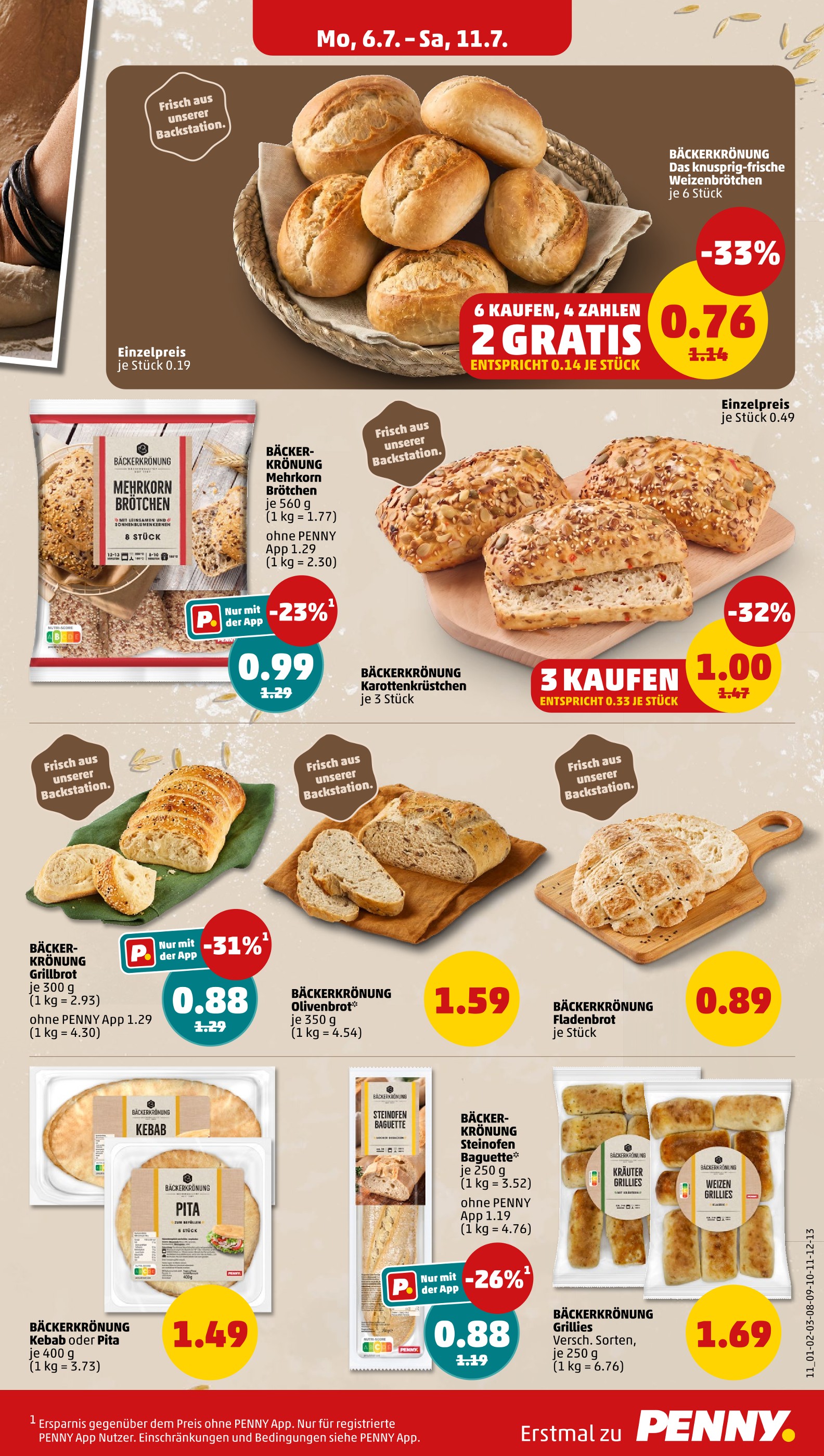 Wecker Angebot im aktuellen Penny Prospekt auf Seite 15